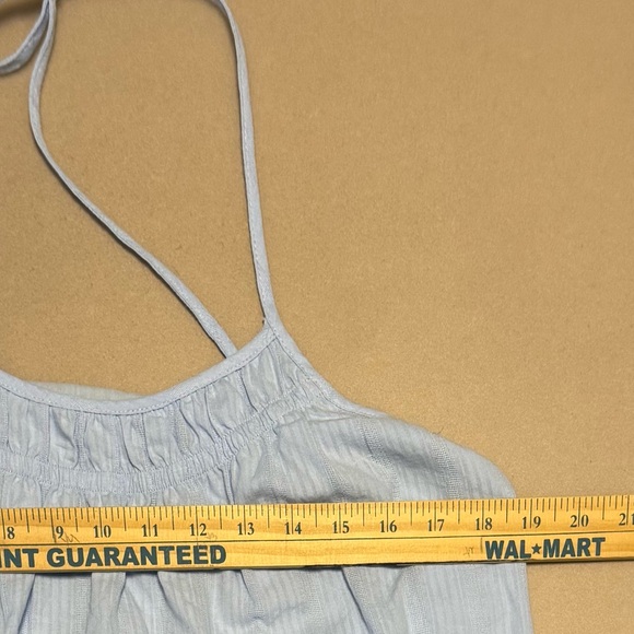 NWT Doe & Rae Light Blue Maxi Sun Dress - Picture 10 of 12